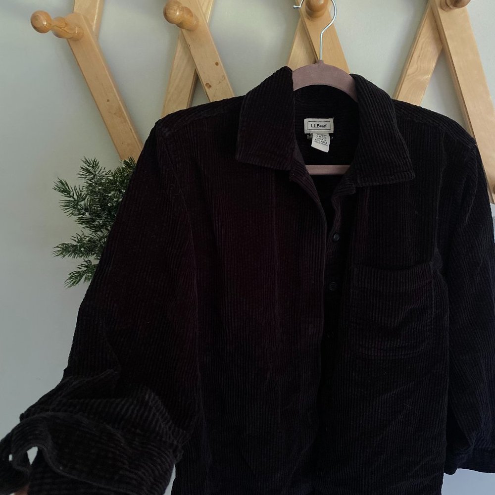 Vintage LL Bean Corduroy Button Up Shacket